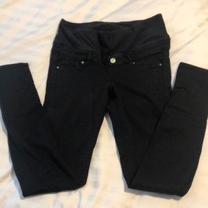 H&M Black Maternity stretchy pants/jeans Sz 6